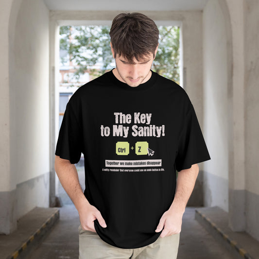 CTRL Z Premium Oversized T-Shirt