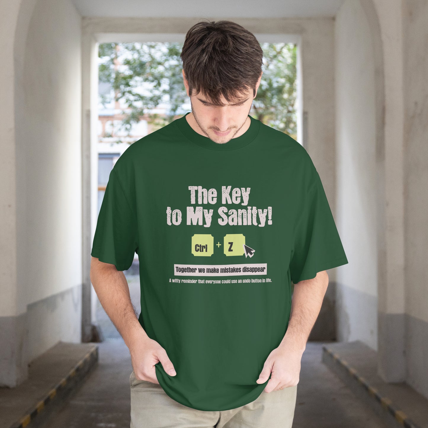 CTRL Z Premium Oversized T-Shirt