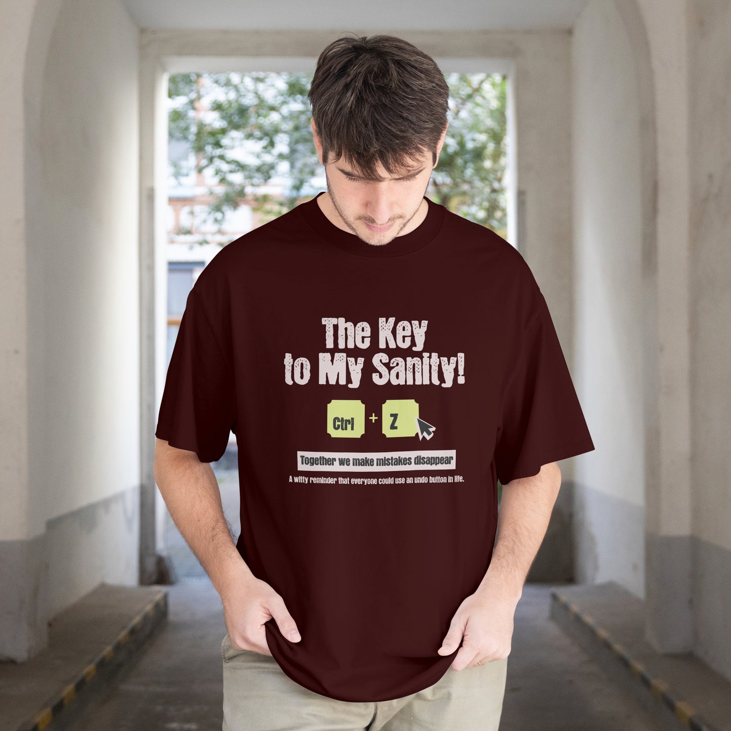 CTRL Z Premium Oversized T-Shirt