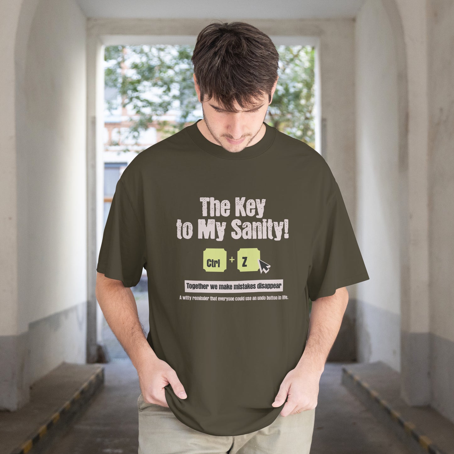 CTRL Z Premium Oversized T-Shirt