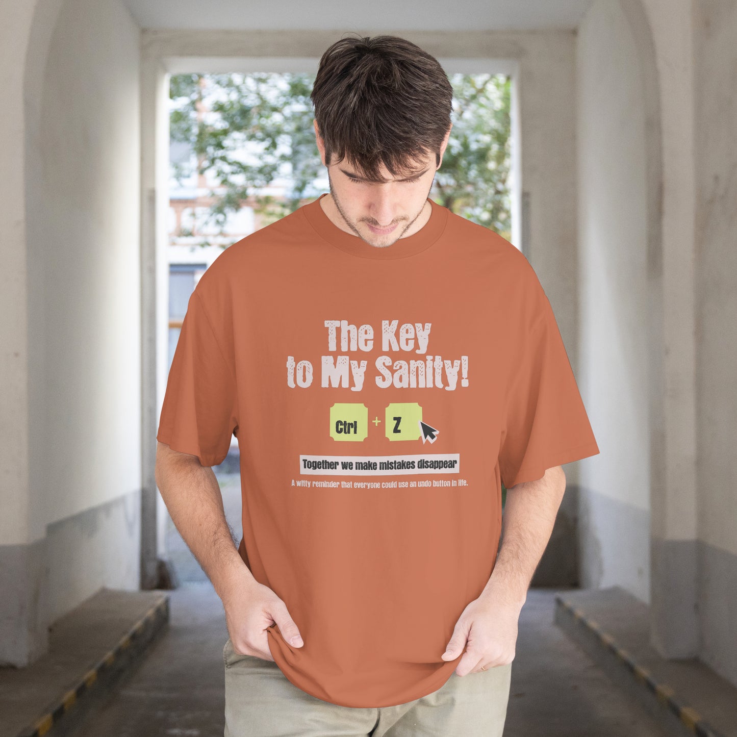 CTRL Z Premium Oversized T-Shirt