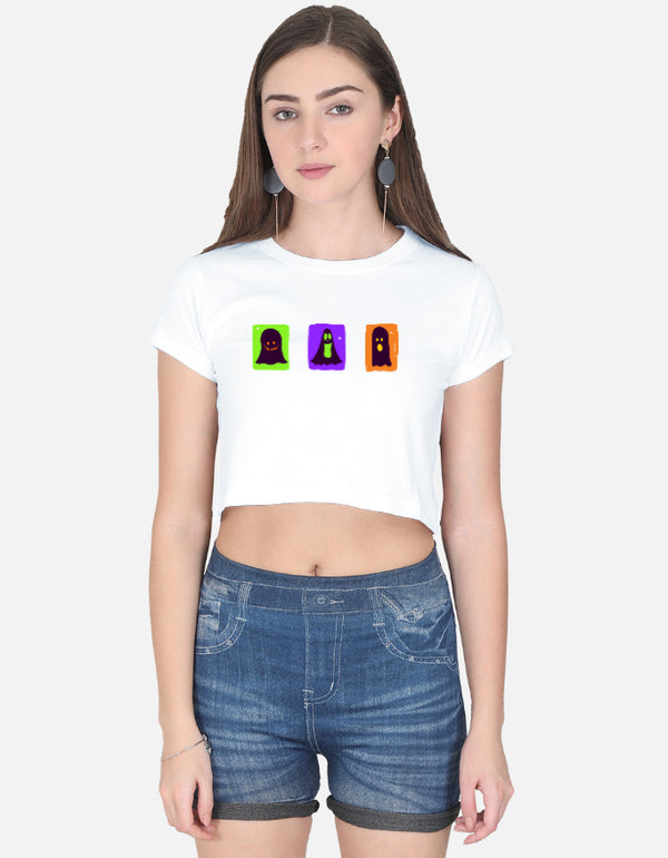 Halloween Crop Top