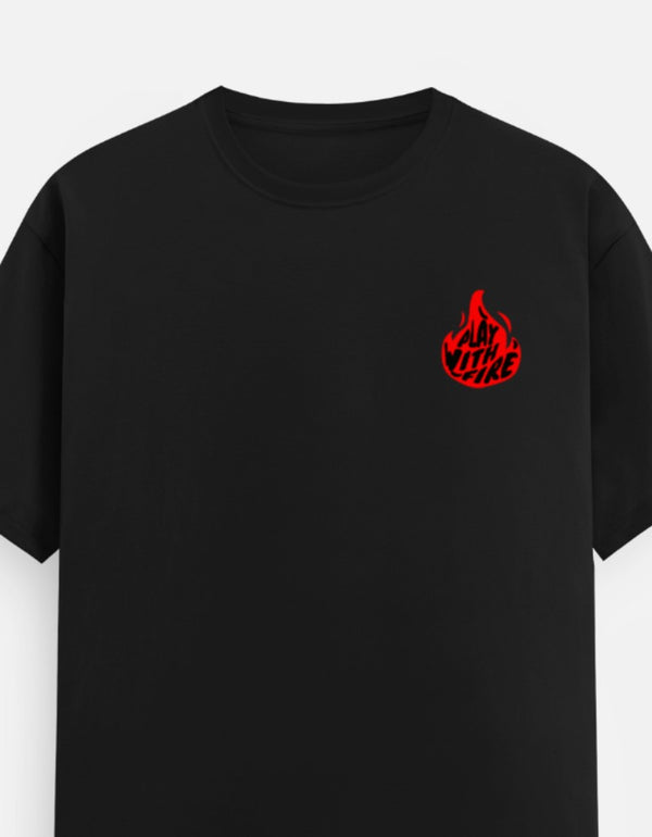 Fire Typography Classic Crew T-Shirt