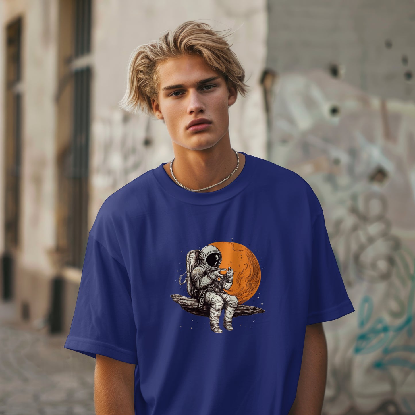 Lunar Dreamer Premium Oversized T-Shirt