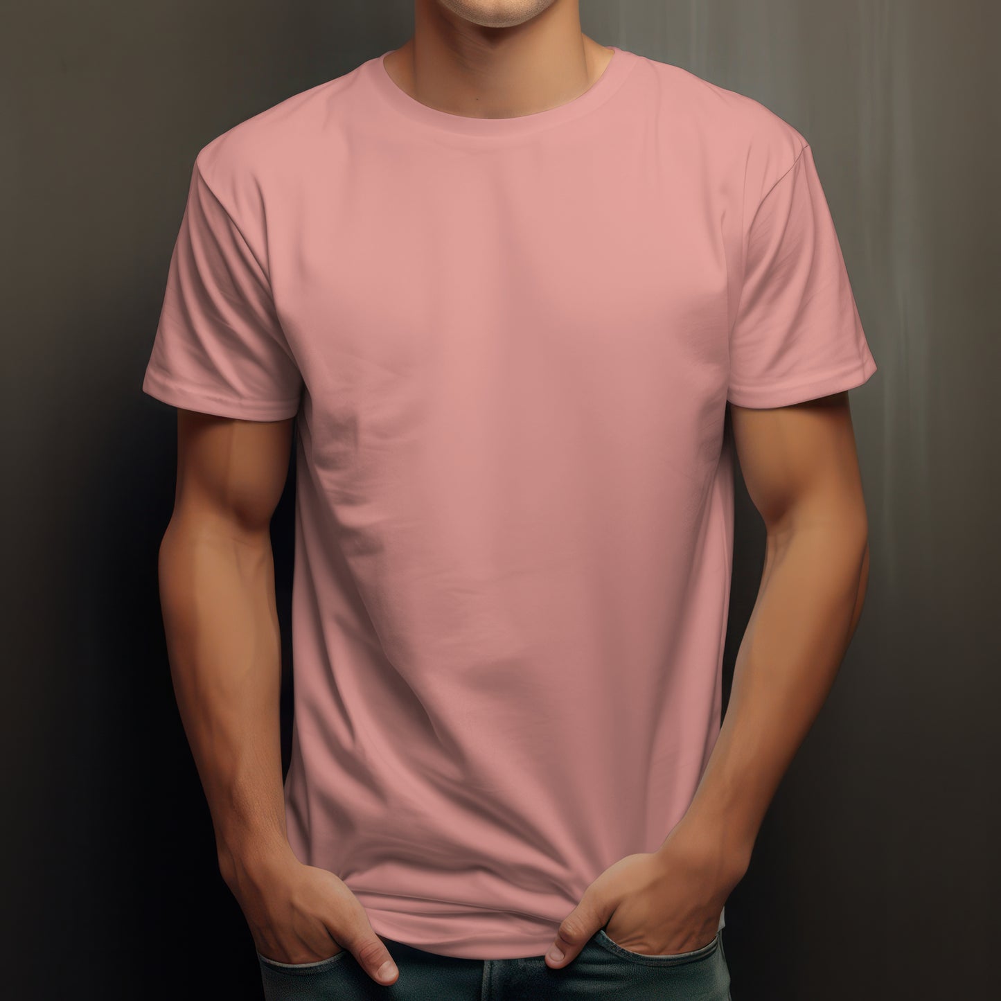 Flamingo Solid Classic Crew T-Shirt