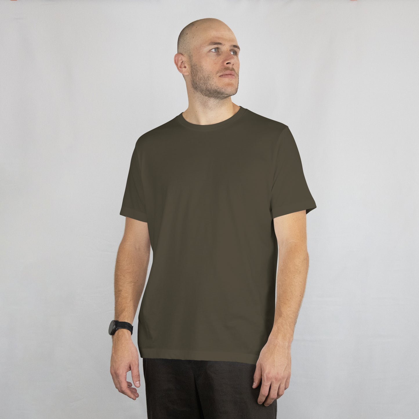 Olive Green Classic Crew T-Shirt
