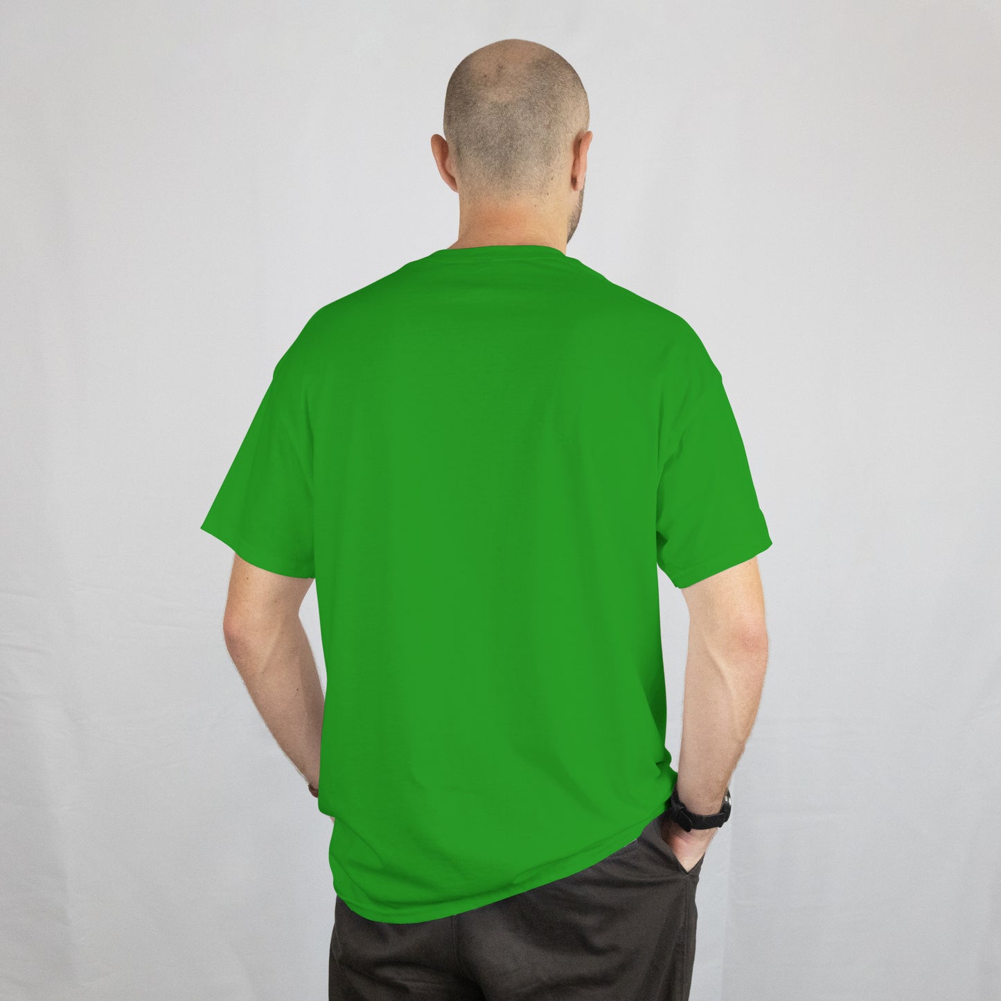 Flag Green Solid Classic Crew T-Shirt