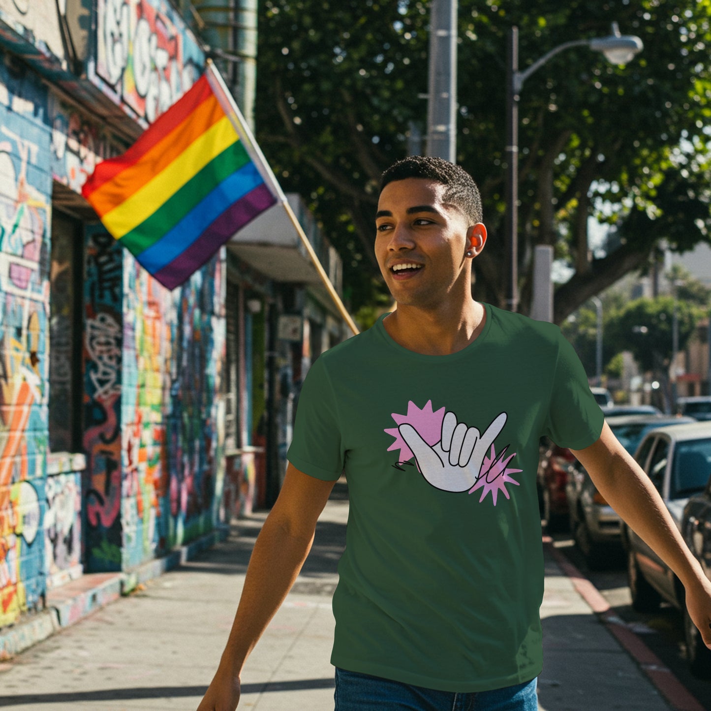 Shaka Sign Classic Crew T-Shirt