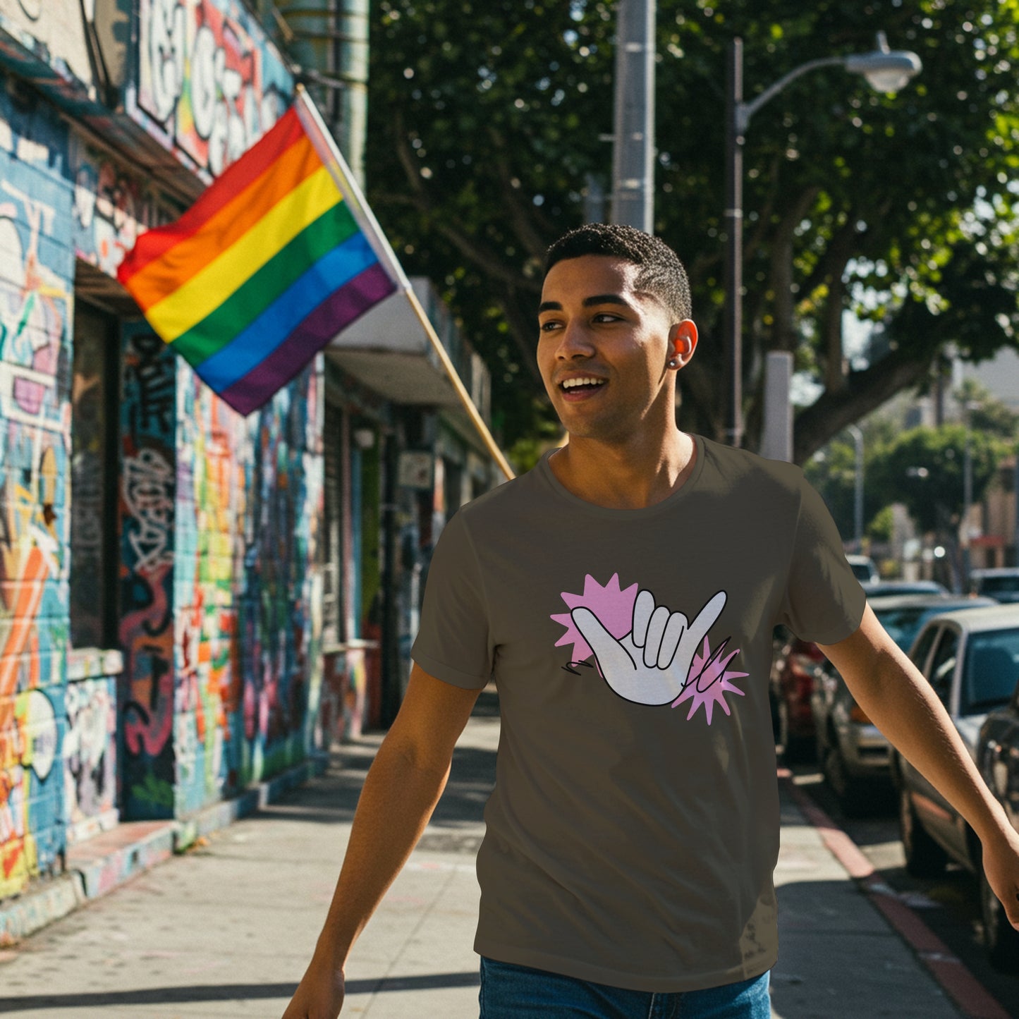 Shaka Sign Classic Crew T-Shirt