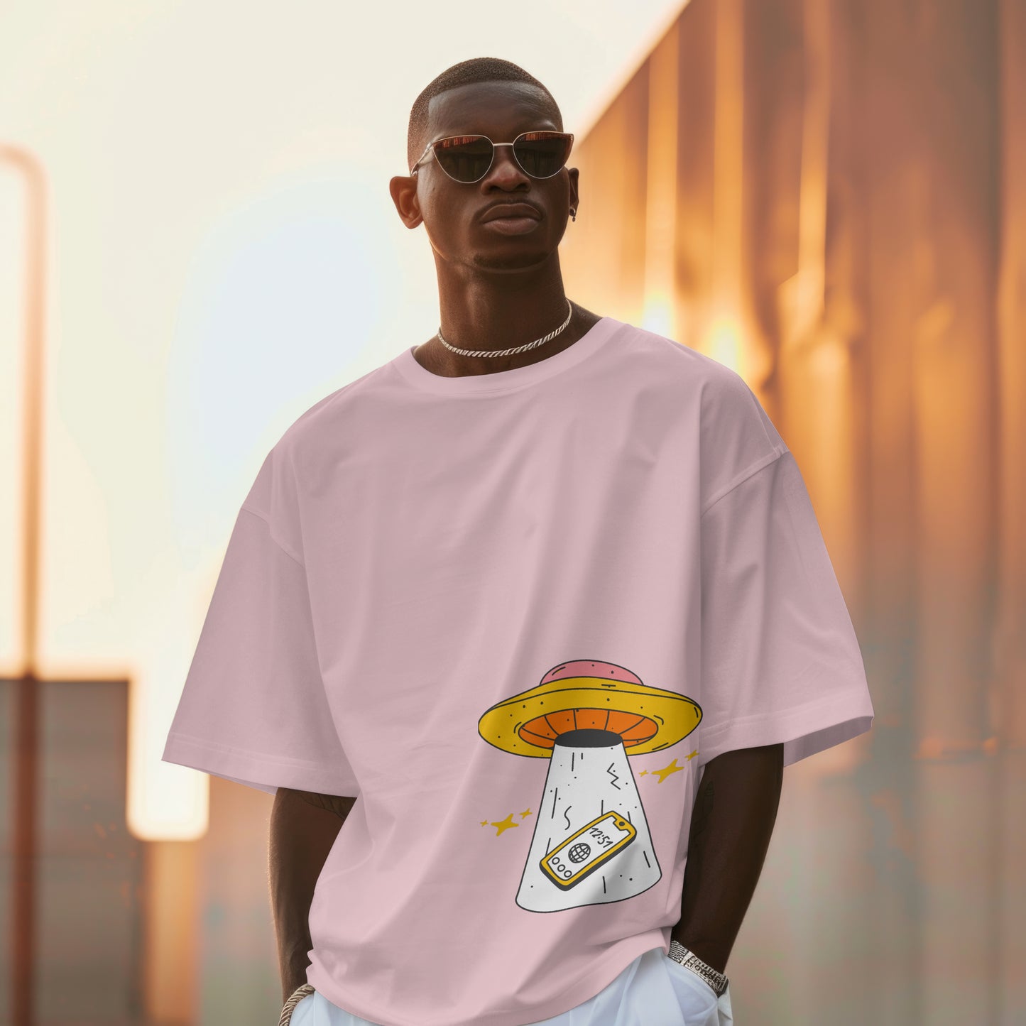 UFO Premium Oversized T-Shirt